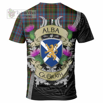 Bowie Tartan Family Crest T-Shirt Lion Rampant Royal Thistle Shield Celtic Inspired - Tartan Vibes Clothing
