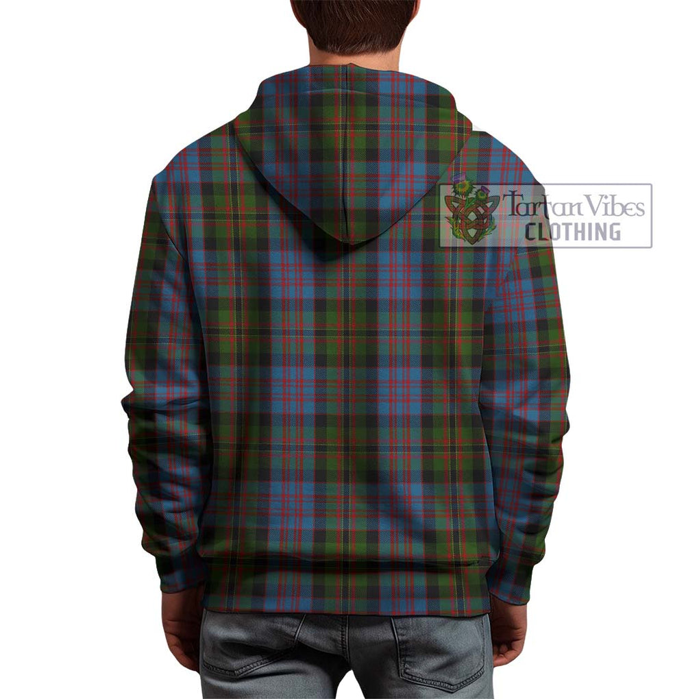 Bowie Tartan Hoodie with Family Crest DNA In Me Style - Tartan Vibes Clothing