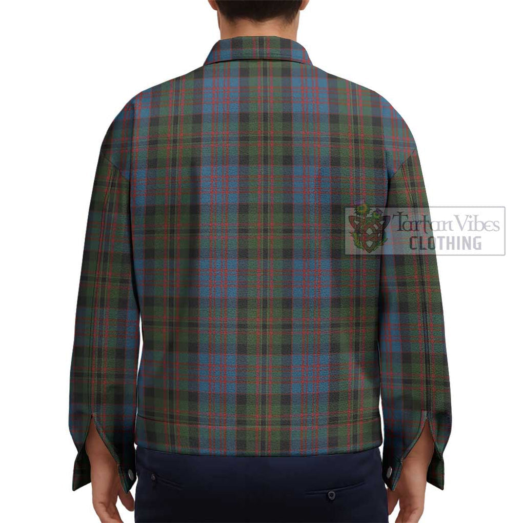 Bowie Tartan Unisex Lapel Cotton Jacket - Tartan Vibes Clothing
