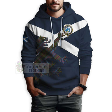 Bowie Tartan Lion Rampant Hoodie Proudly Display Your Heritage with Alba Gu Brath and Clan Name - Tartan Vibes Clothing
