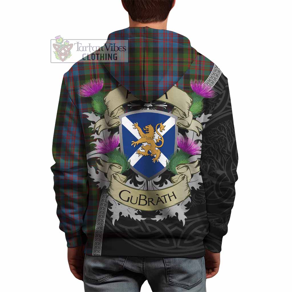 Bowie Tartan Family Crest Hoodie Lion Rampant Royal Thistle Shield Celtic Inspired - Tartan Vibes Clothing