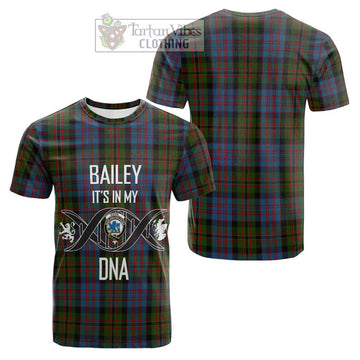 Tartan Vibes Clothing Bowie Tartan Cotton T-shirt with Family Crest DNA In Me Style