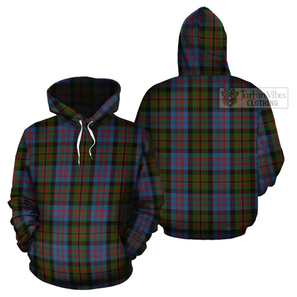 Bowie Tartan Cotton Hoodie Pullover Hoodie - Tartan Vibes Clothing