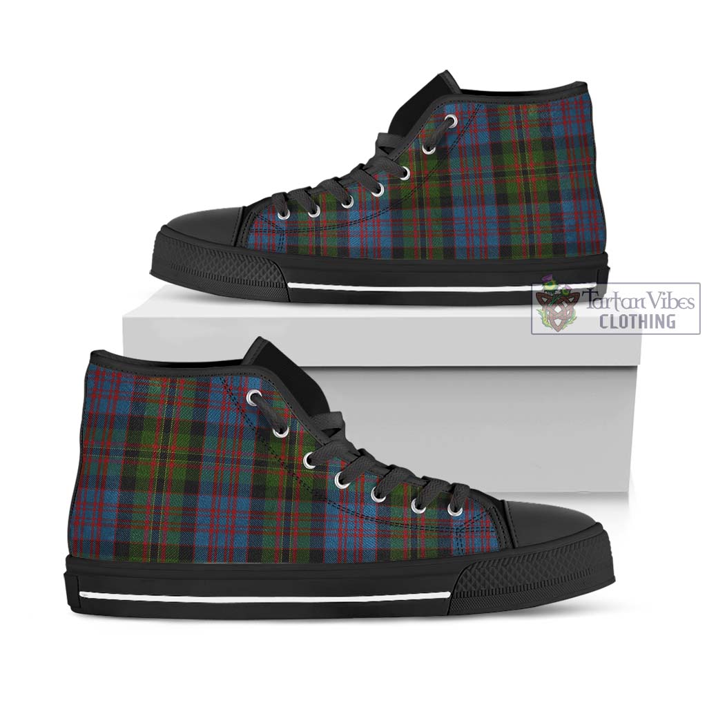 Bowie Tartan High Top Shoes - Tartan Vibes Clothing