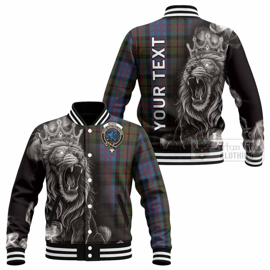 Bowie Tartan Baseball Jacket Roaring Lion Heritage