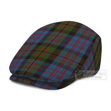 Bowie Tartan Jeff Cap, Tartan Flat Cap