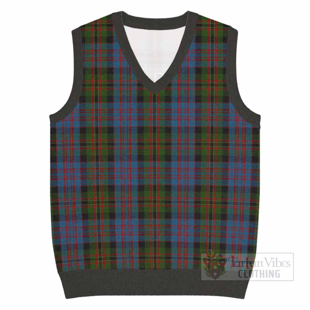 Bowie Tartan Knitted V-Neck Vest - Tartan Vibes Clothing