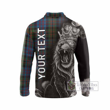 Bowie Tartan Long Sleeve Polo Shirt Roaring Lion Heritage