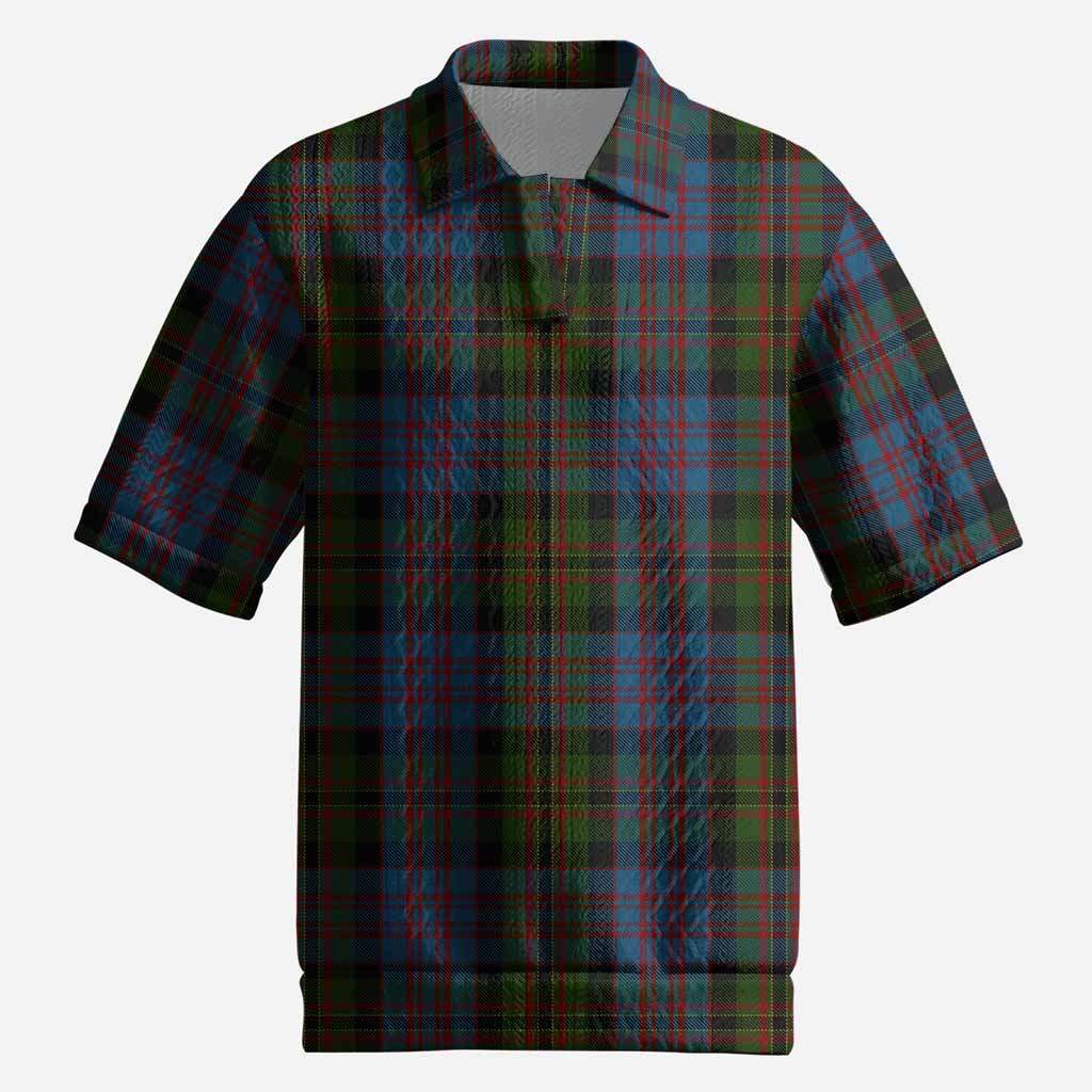 Bowie Tartan Men’s Polo Sweater Top