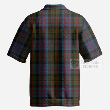 Bowie Tartan Men’s Polo Sweater Top