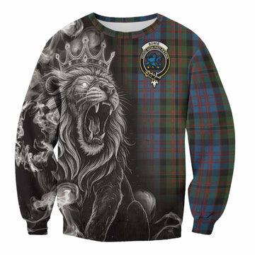 Bowie Tartan Sweatshirt Roaring Lion Heritage