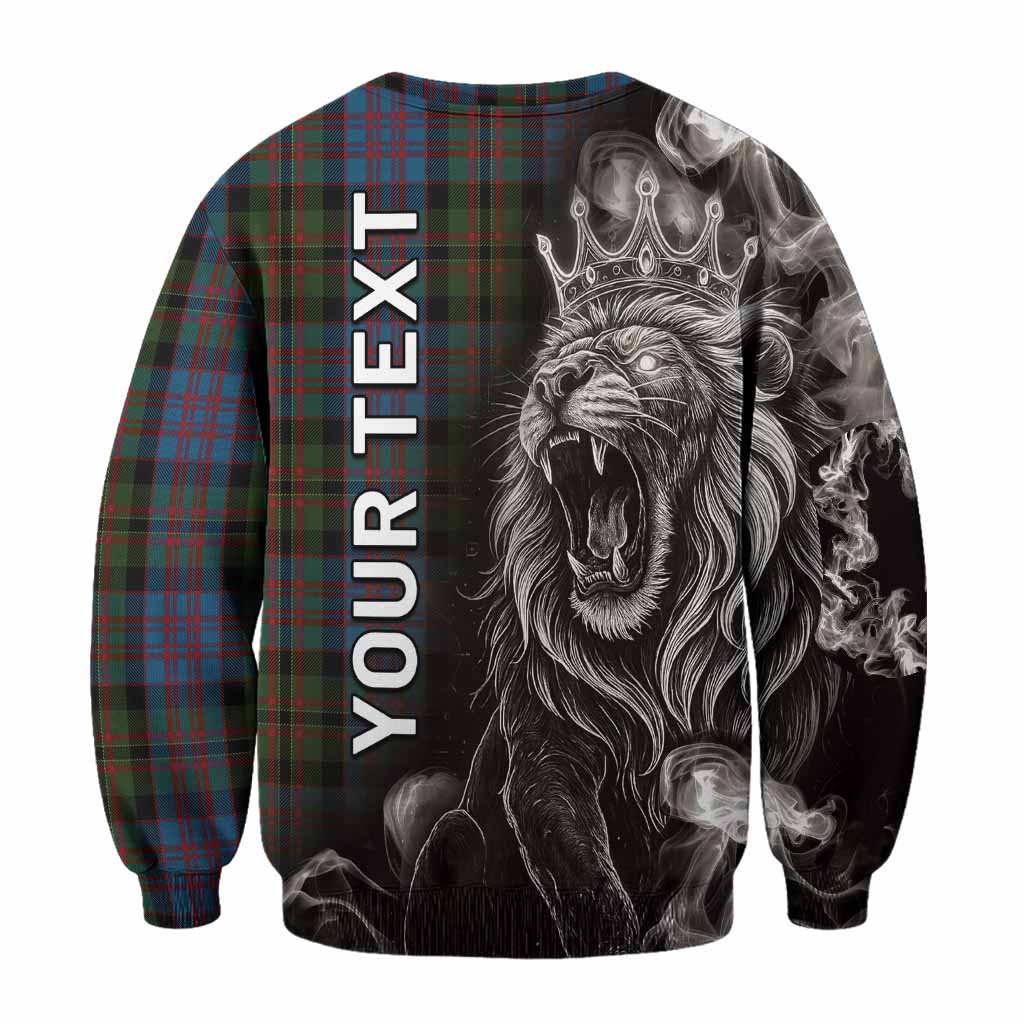 Bowie Tartan Sweatshirt Roaring Lion Heritage
