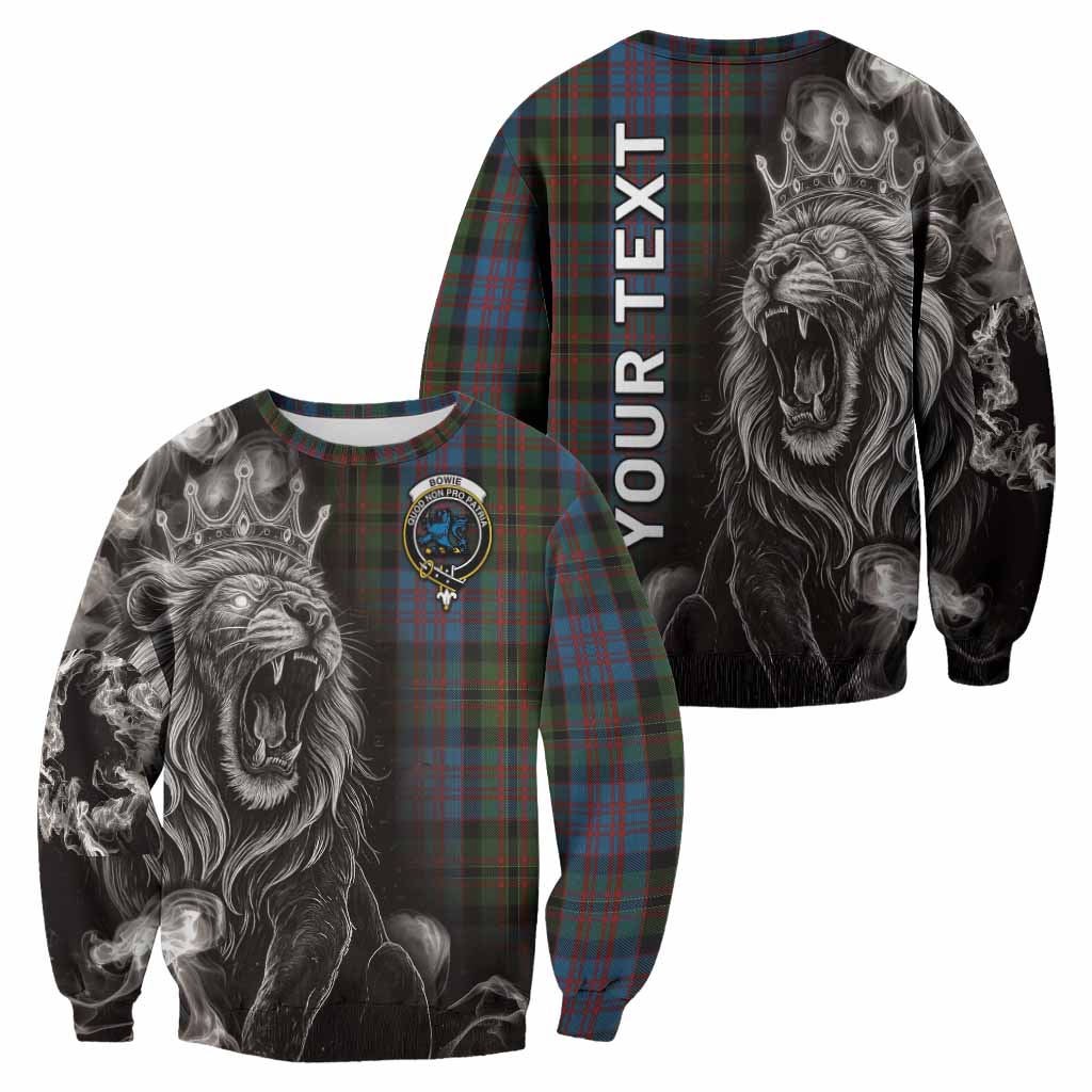 Bowie Tartan Sweatshirt Roaring Lion Heritage