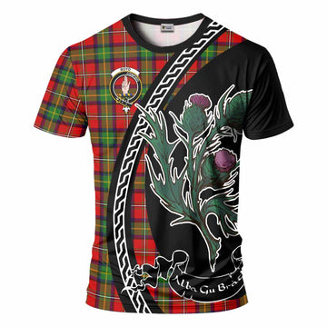 Boyd Family Crest Tartan T-Shirt Alba Thistle Inspired - Tartan Vibes Clothing