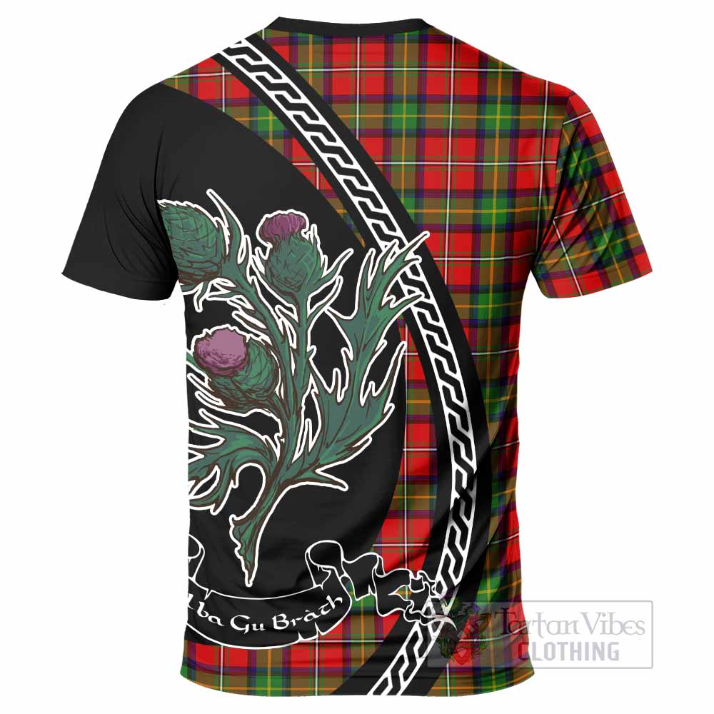 Boyd Family Crest Tartan T-Shirt Alba Thistle Inspired - Tartan Vibes Clothing