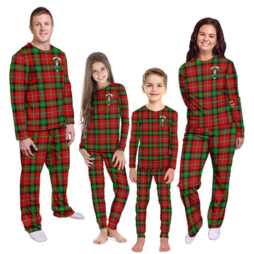 Boyd Tartan Pajamas Family Set with Family Crest