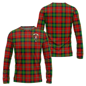 Boyd Modern Tartan Long Sleeve T-Shirt with Family Crest Unisex - Tartanvibesclothing