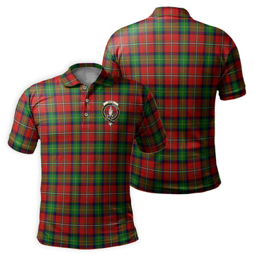 Boyd Tartan Men's Polo Shirt with Family Crest