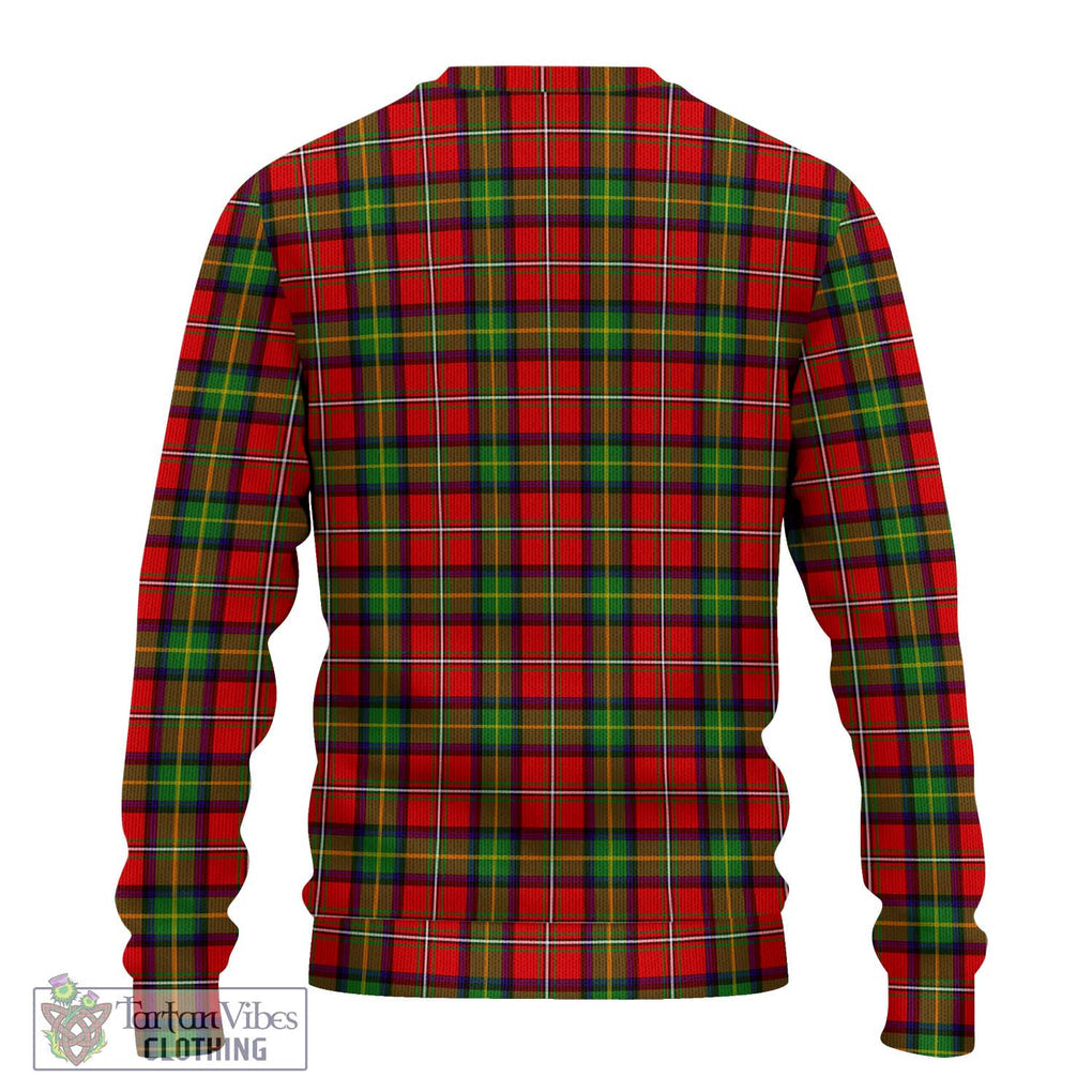 Boyd Tartan Knitted Sweater with Family Crest DNA In Me Style - Tartanvibesclothing Shop