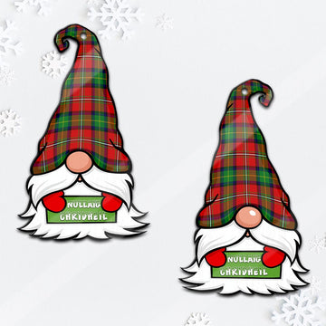 Boyd Gnome Christmas Ornament with His Tartan Christmas Hat - Tartan Vibes Clothing