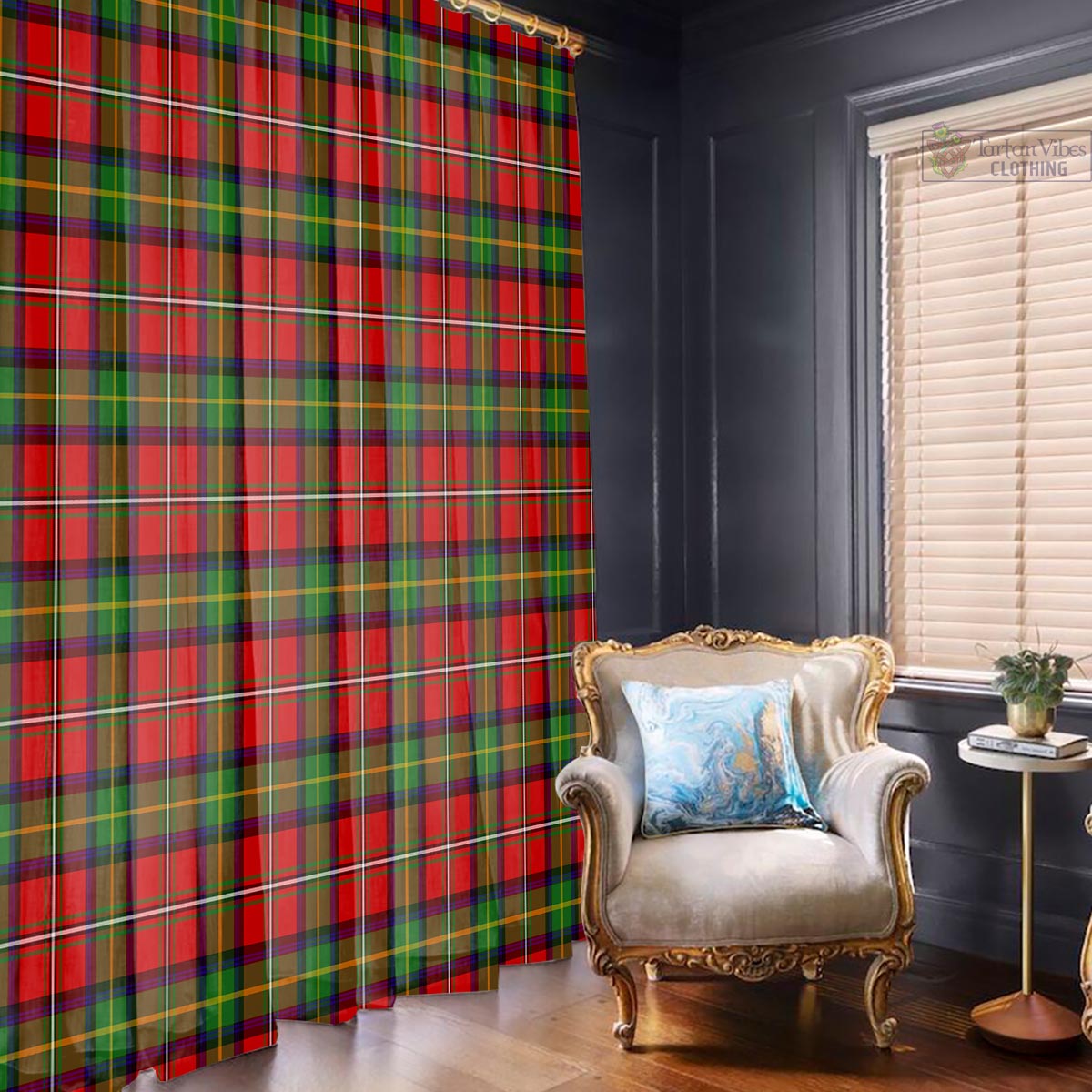 Boyd Modern Tartan Window Curtain