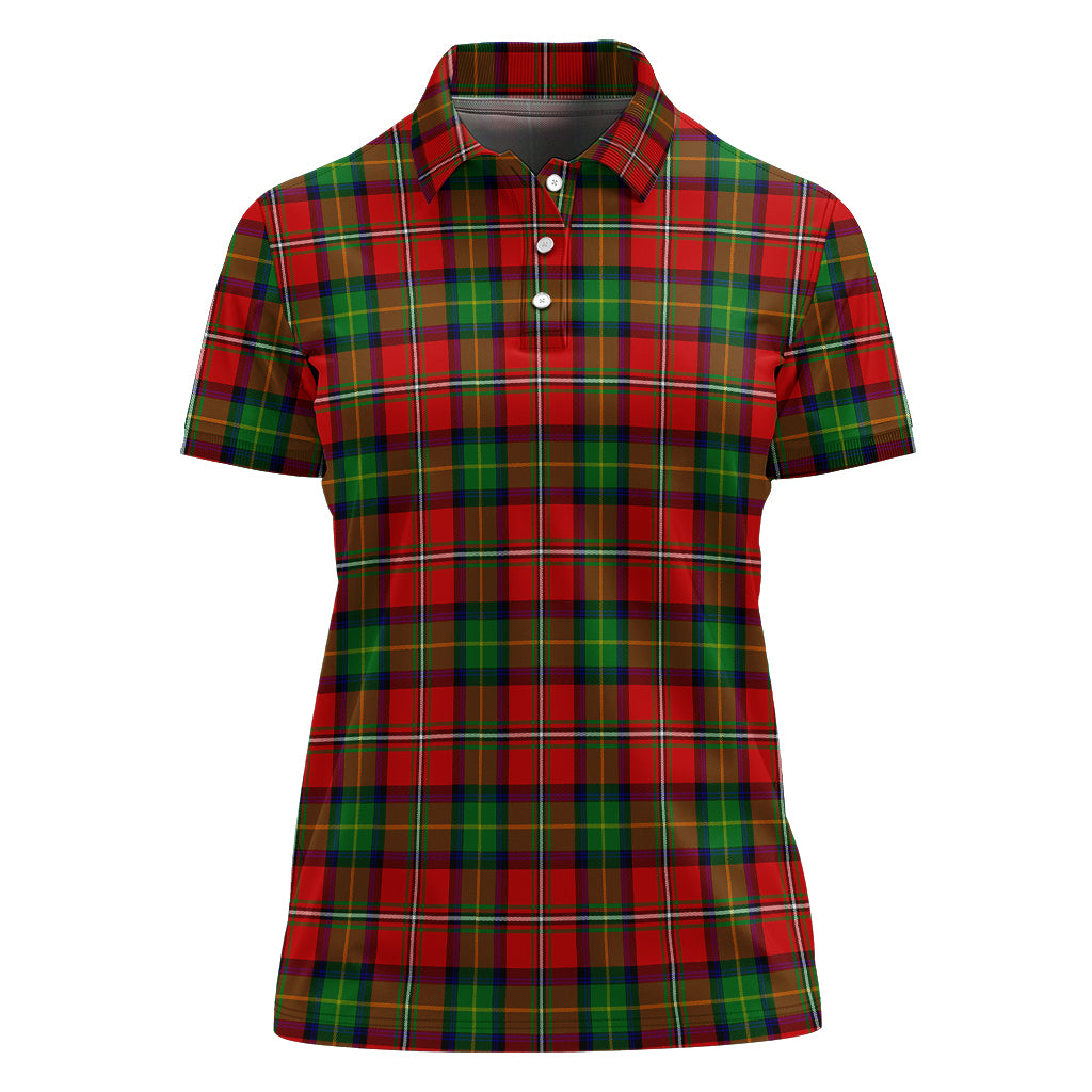 Boyd Modern Tartan Polo Shirt For Women - Tartanvibesclothing