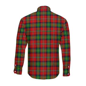 Boyd Tartan Long Sleeve Button Up Shirt with Family Crest