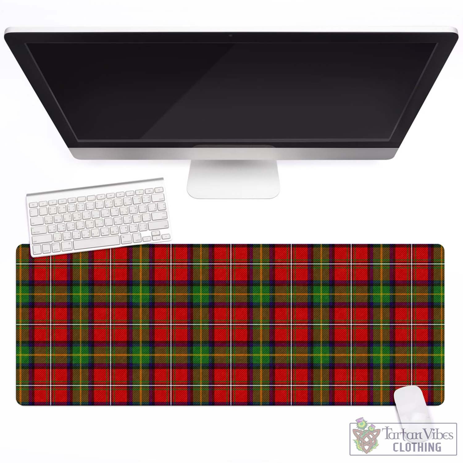 Tartan Vibes Clothing Boyd Modern Tartan Mouse Pad