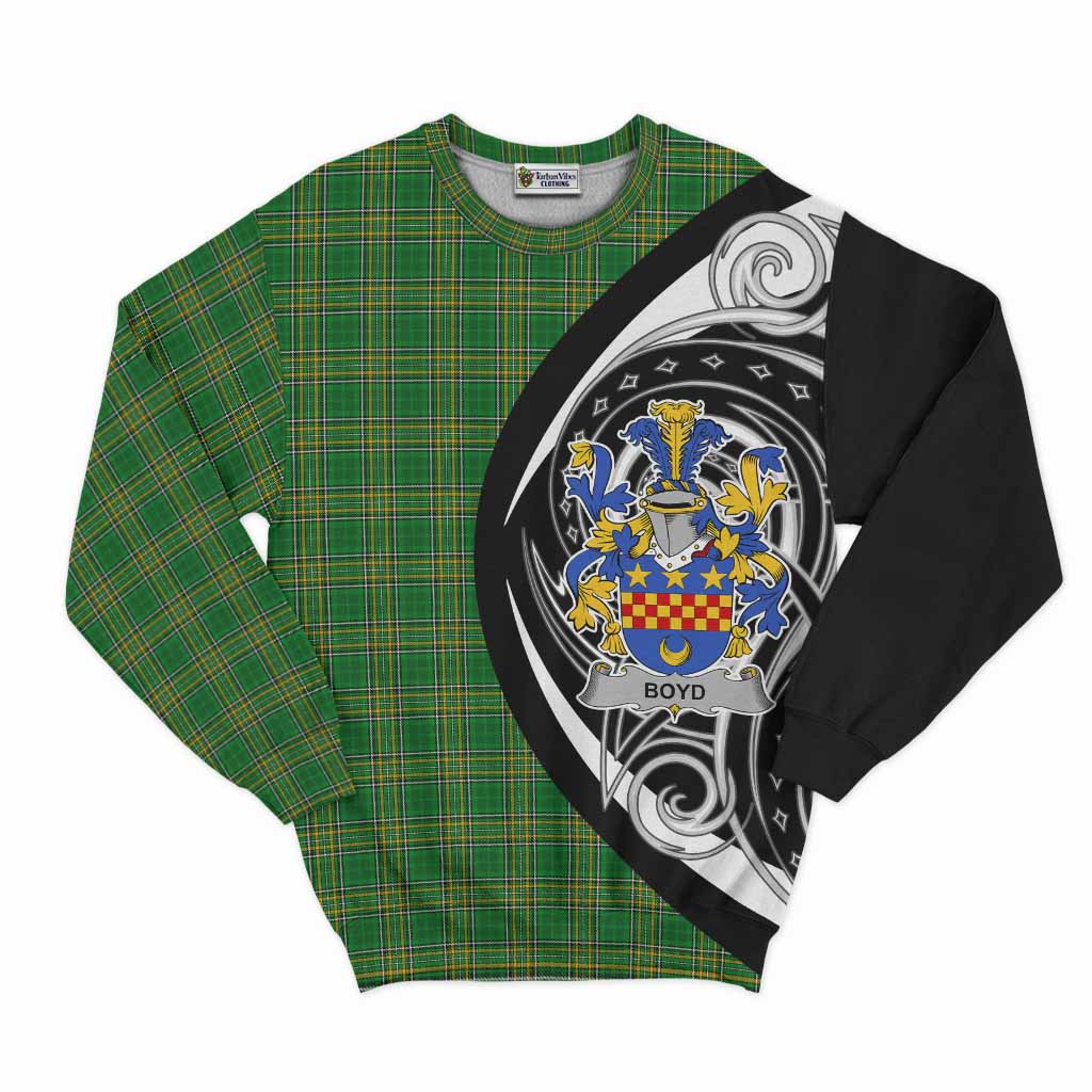 Tartan Vibes Clothing Boyd of Danson Irish Clan Sweatshirt Celtic Circle Style