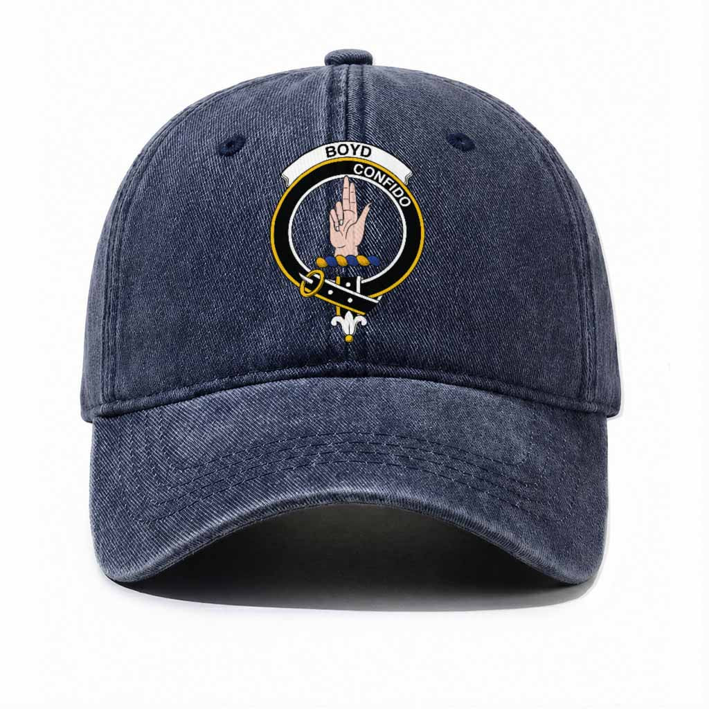 Boyd Scottish Clan Crest Washed Baseball Cap