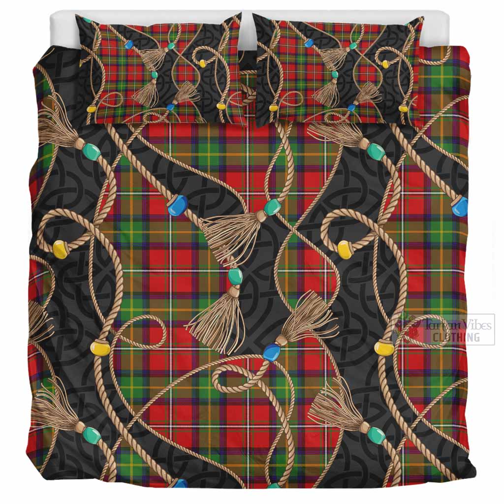 Boyd Scottish Tartan Twisted Ropes Stylized Bedding Set UK Bedding Set UK Super King 104*94 inch - Tartan Vibes Clothing