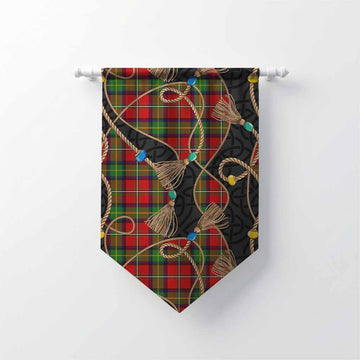 Boyd Scottish Tartan Twisted Ropes Stylized Gonfalon