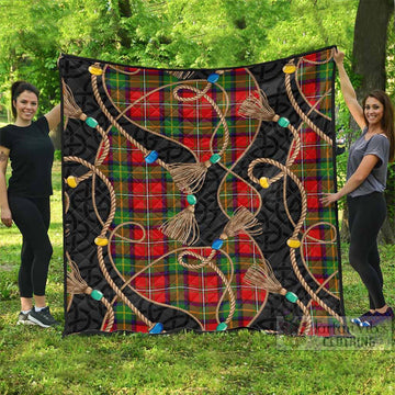 Boyd Scottish Tartan Twisted Ropes Stylized Premium Quilt - Tartan Vibes Clothing