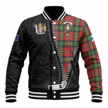Boyd Tartan Baseball Jacket New Zealand Pattern Unique Zipper Stylized