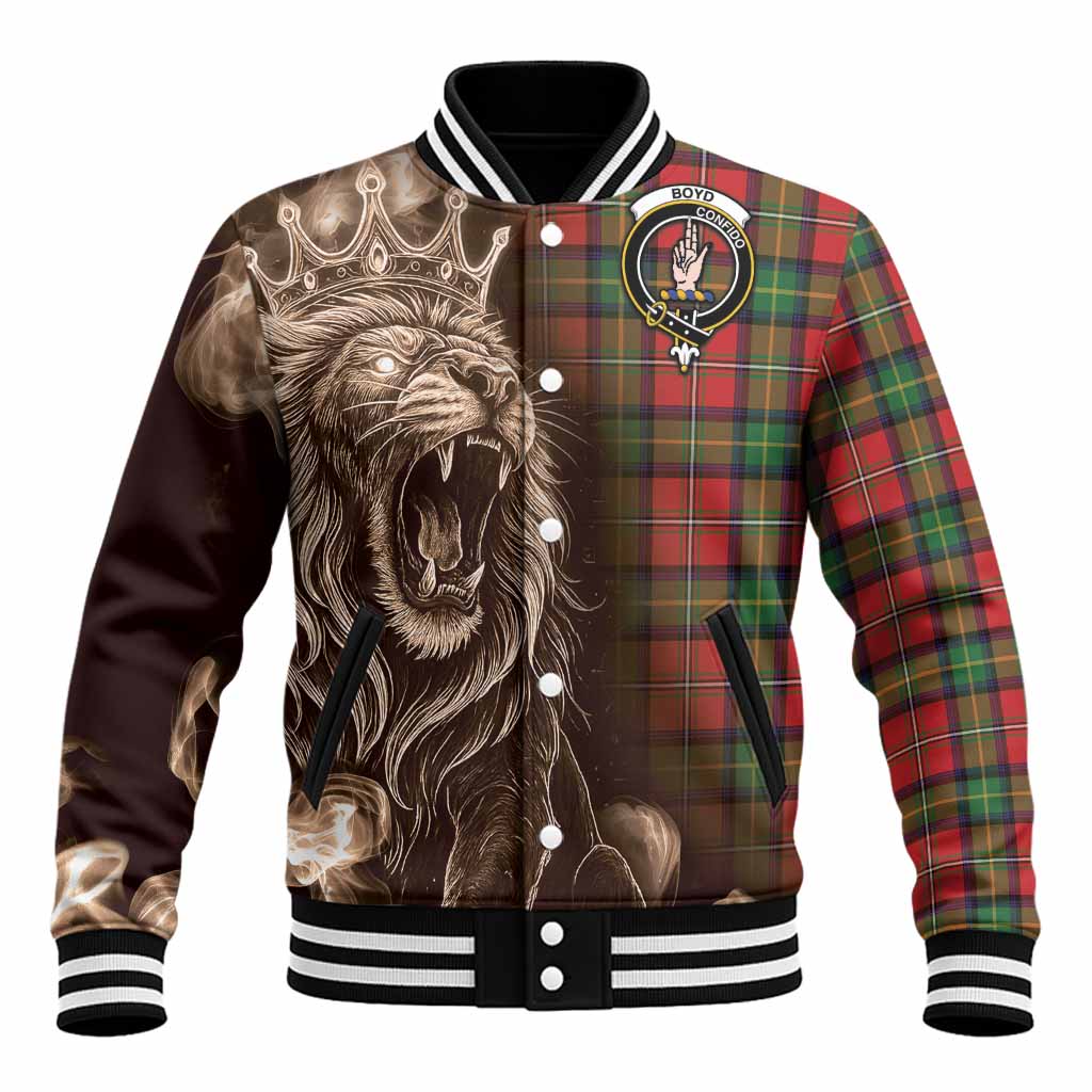 Boyd Tartan Baseball Jacket Roaring Lion Heritage