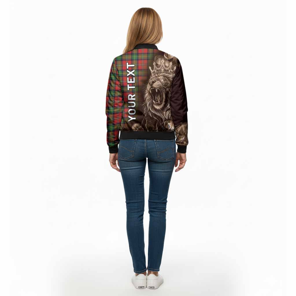 Boyd Tartan Bomber Jacket Roaring Lion Heritage