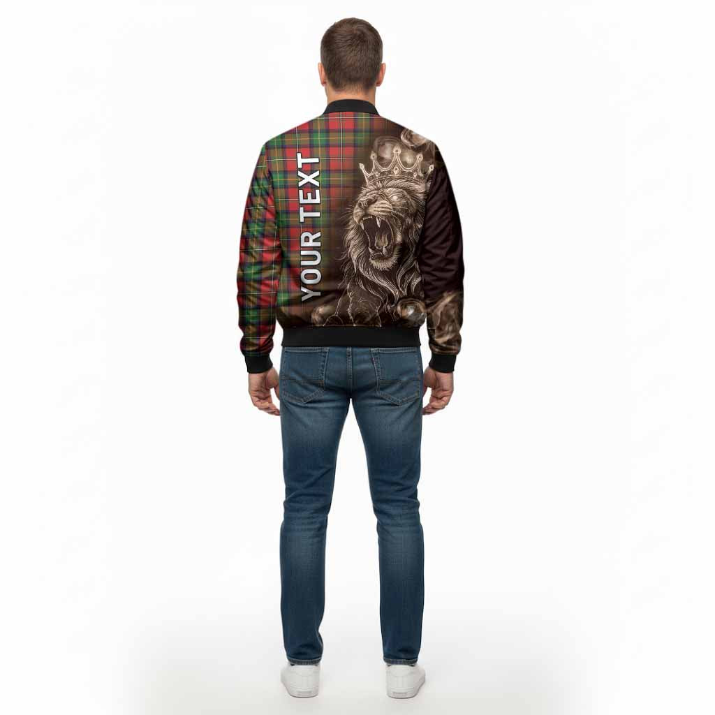 Boyd Tartan Bomber Jacket Roaring Lion Heritage