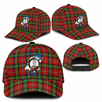 Boyd Tartan Classic Cap with Family Crest In Me Style