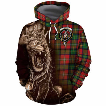 Boyd Tartan Cotton Hoodie Roaring Lion Heritage