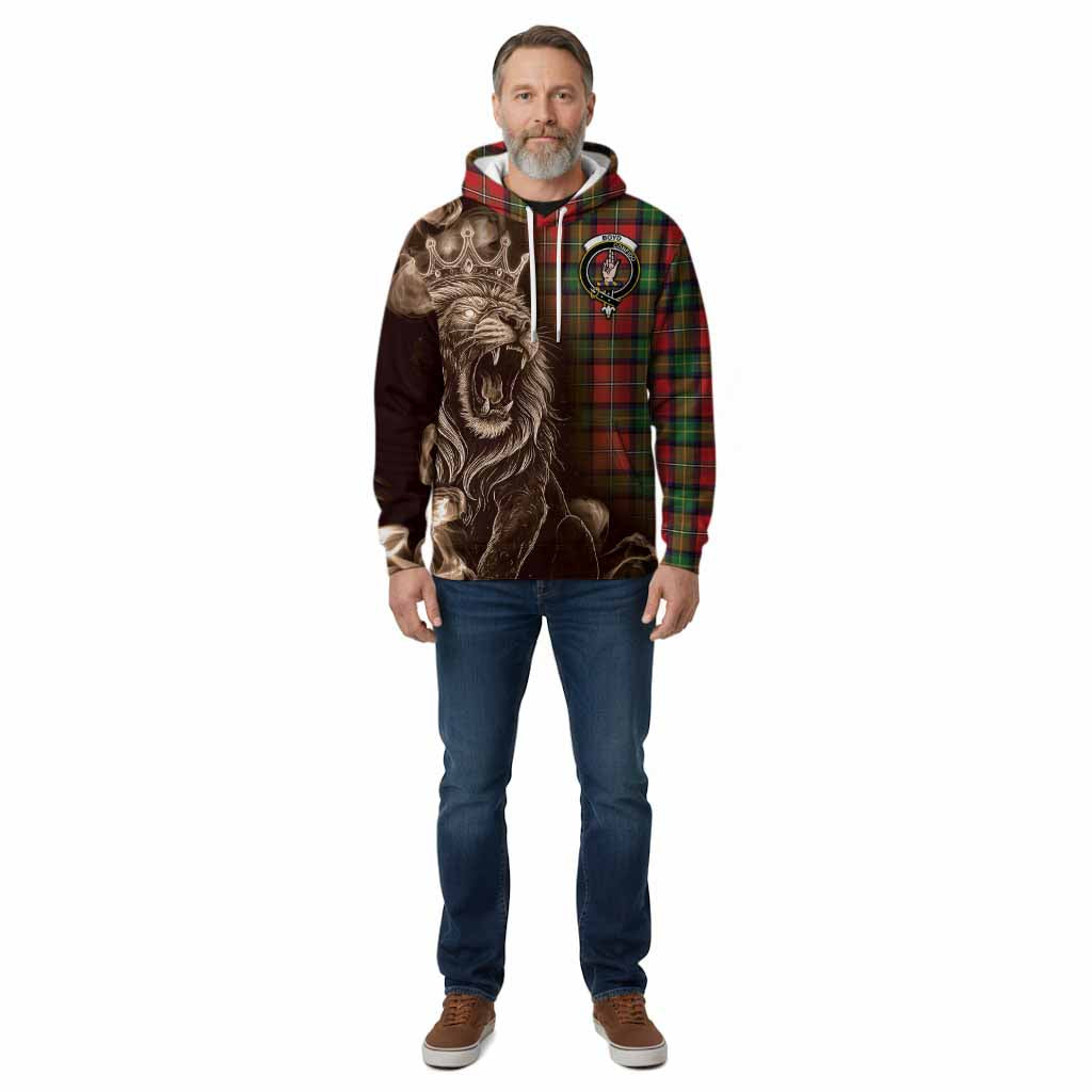 Boyd Tartan Cotton Hoodie Roaring Lion Heritage