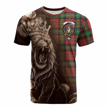 Boyd Tartan Cotton T-shirt Roaring Lion Heritage