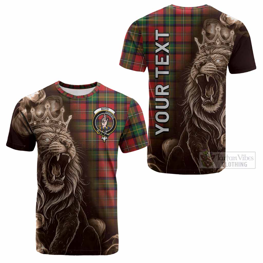 Boyd Tartan Cotton T-shirt Roaring Lion Heritage