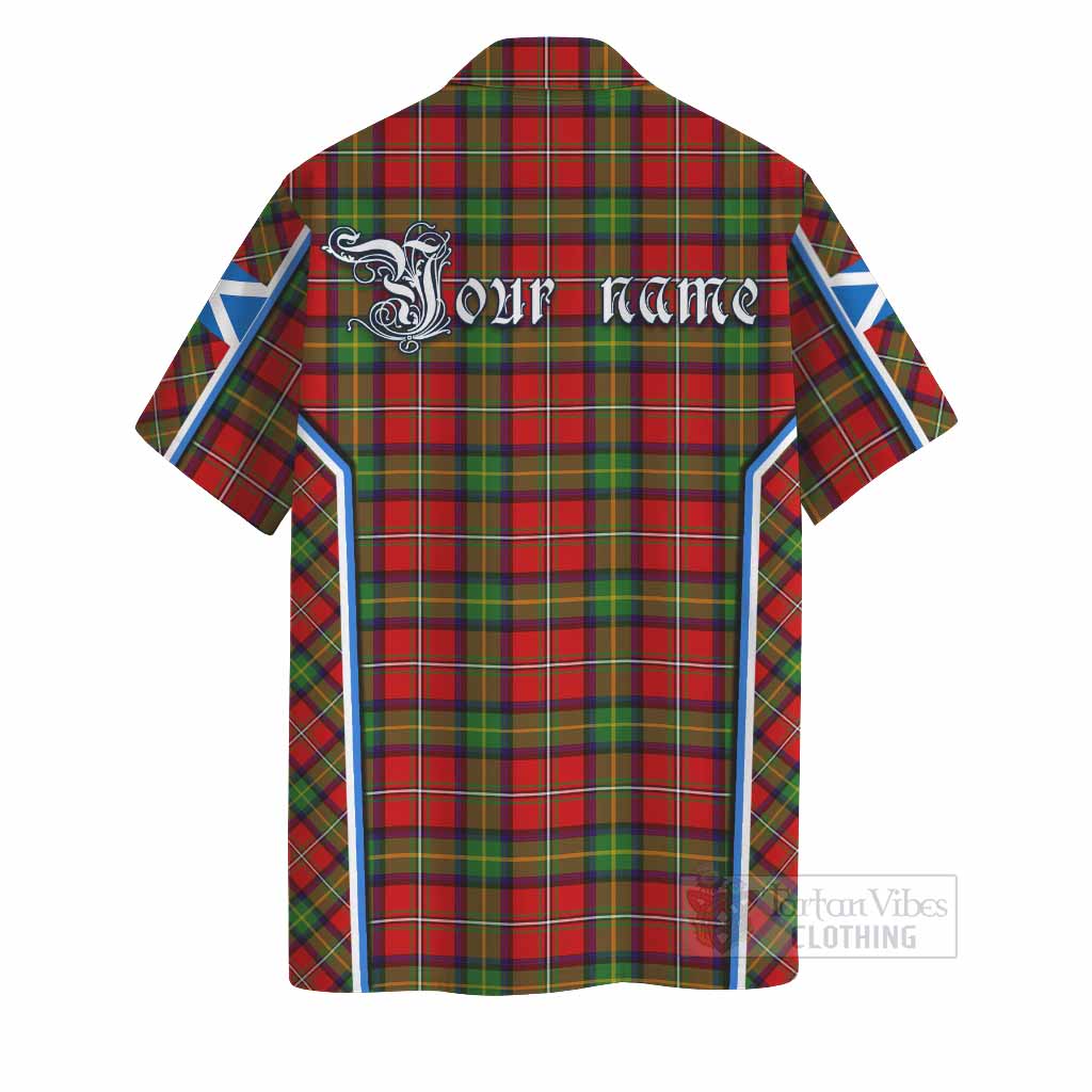 Boyd Tartan Crest Hawaiian Shirt Scotland Coat of Arm Flag Style - Tartan Vibes Clothing