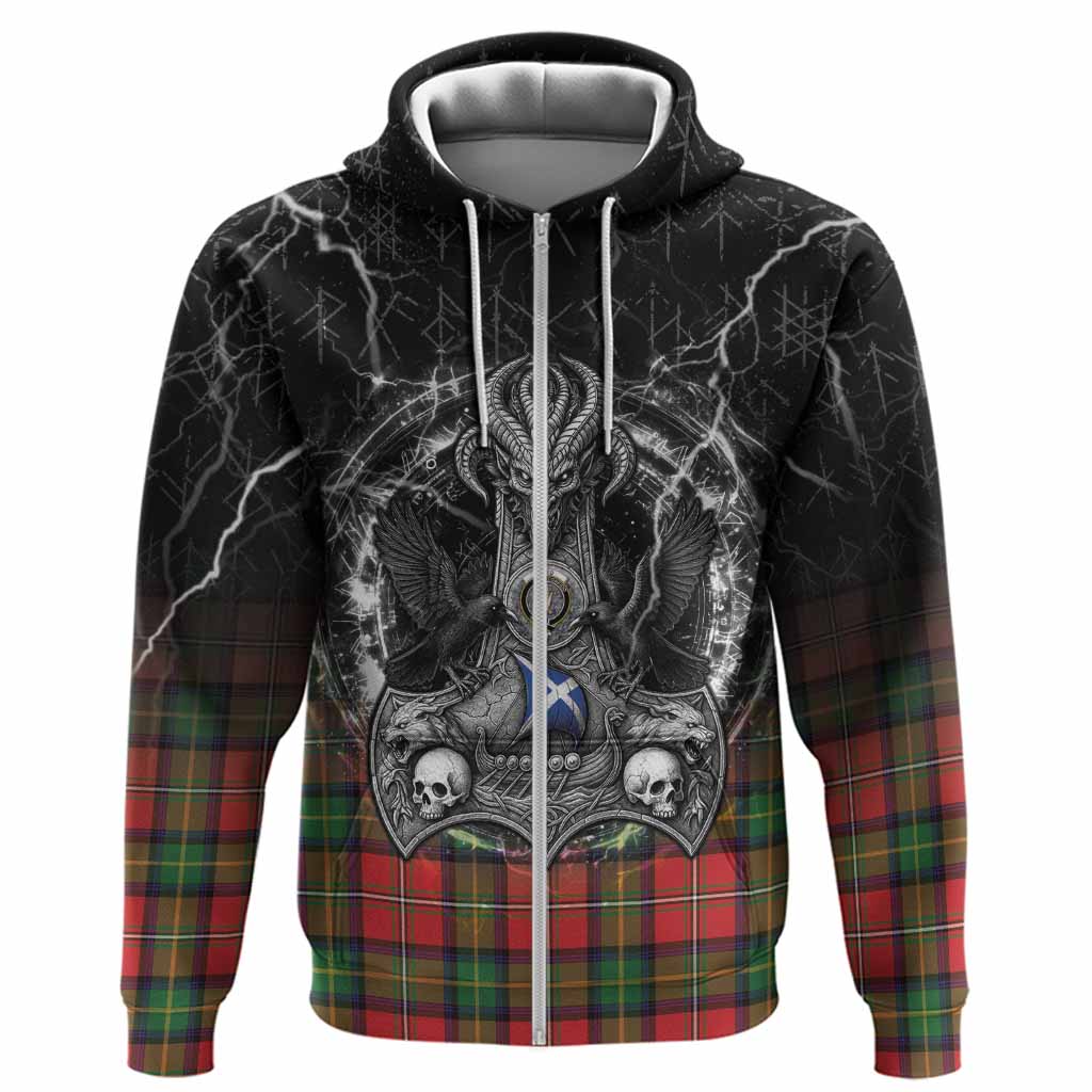 Boyd Tartan Crest Hoodie Celtic Odin's Raven Legacy