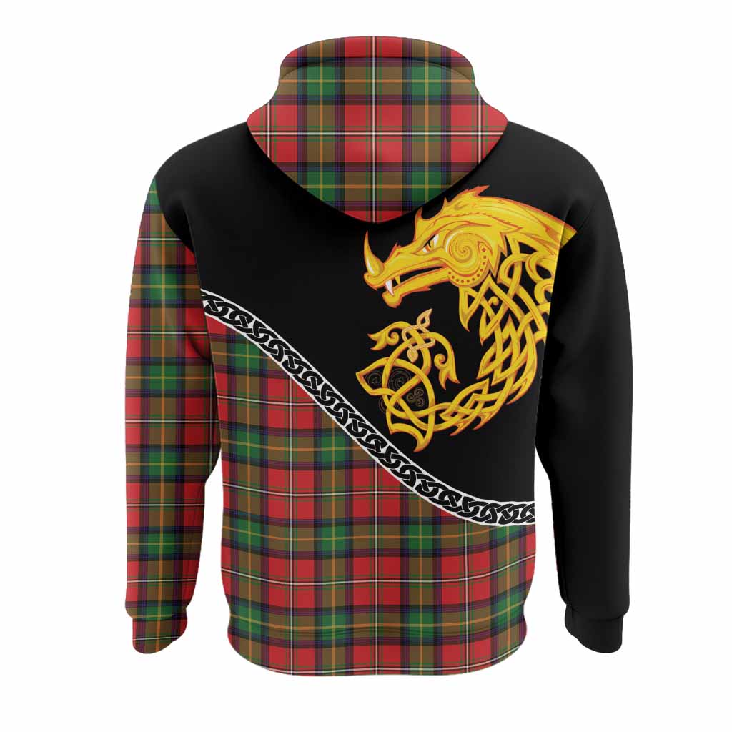 Boyd Tartan Crest Hoodie Legendary Dragon Knot Half Style