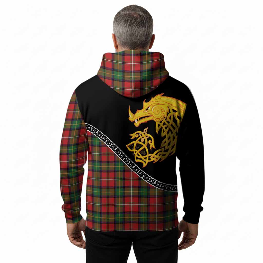 Boyd Tartan Crest Hoodie Legendary Dragon Knot Half Style