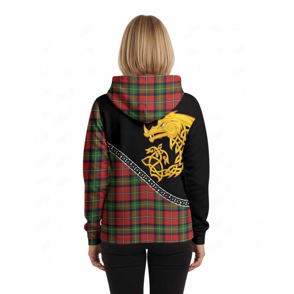 Boyd Tartan Crest Hoodie Legendary Dragon Knot Half Style