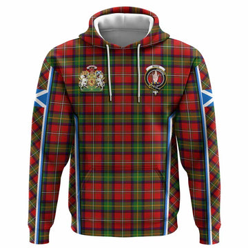 Boyd Tartan Crest Hoodie Scotland Coat of Arm Flag Style - Tartan Vibes Clothing