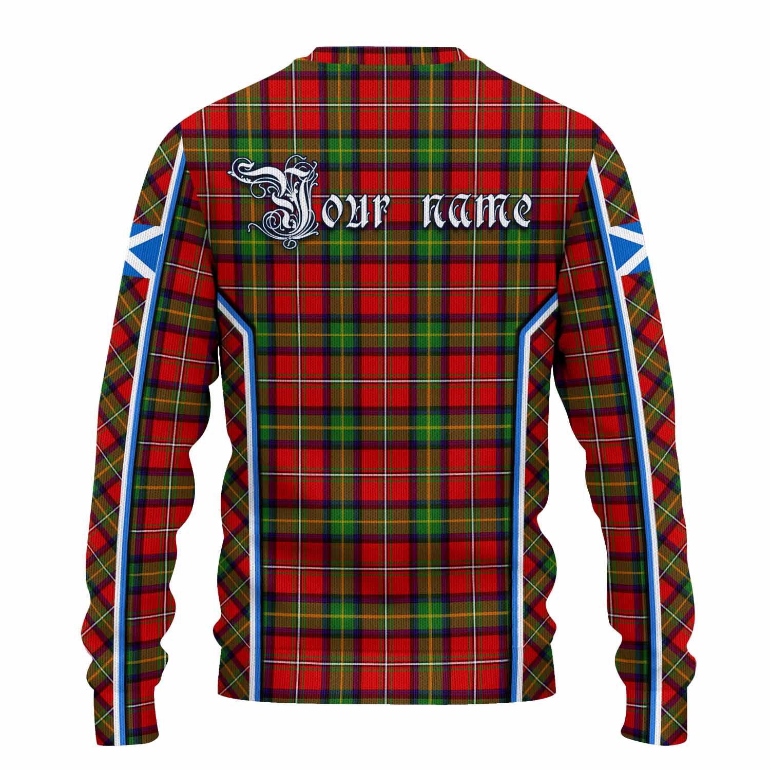 Boyd Tartan Crest Knitted Sweater Scotland Coat of Arm Flag Style - Tartan Vibes Clothing