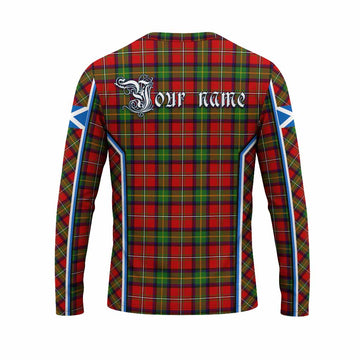 Boyd Tartan Crest Long Sleeve T-Shirt Scotland Coat of Arm Flag Style - Tartan Vibes Clothing